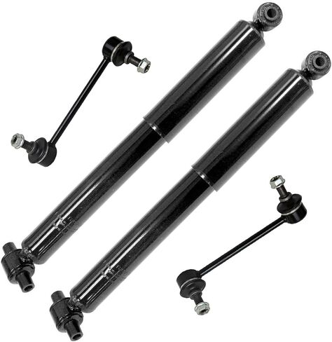 Detroit Axle - Rear Shock Absorbers Sway Bars for Acura 2007-2013 MDX ZDX, 2008 2009 2010 2011 2012 Shock Absorbers Assembly Sway Bar End Links Replacement [without Electronic Adjustable Suspension] in Saudi Arabia