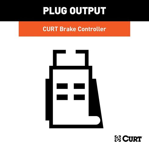 Curt 51432 Quick Plug Electric Trailer Controller Harness ، Fits Select Ford F-Series Super Duty ، E-series ، Expedition ، Lincoln Navigator in Saudi Arabia
