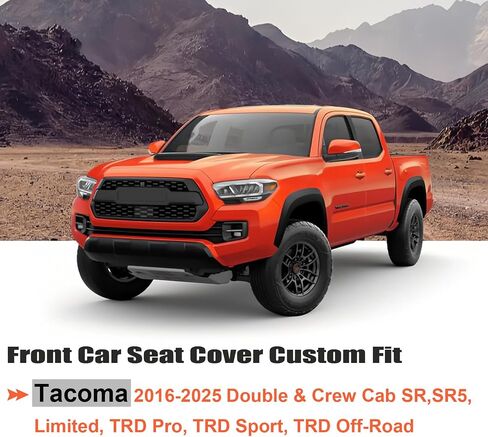 Giant Panda 2 PCS Front 3D Air Mesh Car Coar Cover Fit Ford F150 F250 F350 F450 Supercrew/Crew Cab Trucks ، واقي مقعد تبريد قابل للتنفس مع إسفنجة مركبة داخل (رمادي) in Kuwait