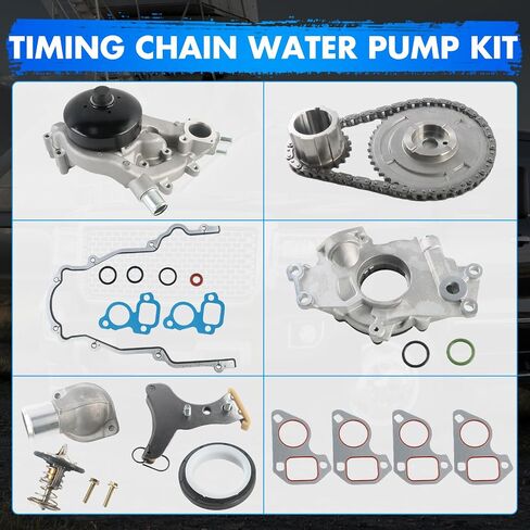TS13227 AW6009 Timing Chain Water Pump Kit TCS45993 12678151 Fits for 2007-2008 Silverado 1500 5.3L 12646386 Timing Water Pump Aftermarket Parts in Saudi Arabia