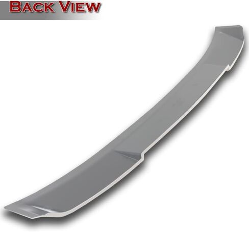 Q1-TECH, Rear Window Roof Spoiler Compatible with 2006-2013 Lexus IS250 / IS350 / is-F ISF Sedan Only, ABS Rear Window Roof Visor Spoiler Wing (Pearl White) in Saudi Arabia