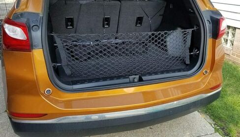 شبكة منظم الجذع الخلفي شبكة شحن لشيفروليه Expenox & GMC Terrain 2018-2025-شبكة البضائع على طراز Movens لسيارات الدفع الرباعي-Mesh Mesh Car Trunk Organizer-Abtactible مع الاعتدال والتضاريس in Saudi Arabia