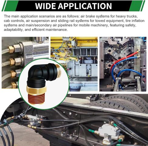 1/2 "تجهيزات Air Connect Quick Connect 90 درجة اتحاد Elbow 3pcs ، 1/2" Tube OD X 1/2 " in Kuwait