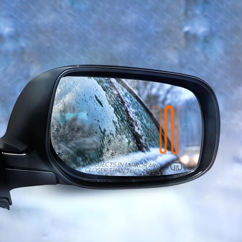 PM Auto Right Rased Side Mirror ، Power Dishing Dishable Fiew View View Replace for 2009-2013 Toyota Corolla in Saudi Arabia