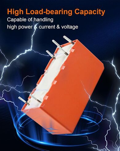 6Pins 12VDC 16A Power Relay Replace RZHH-1A4-D012, for Household Appliances Automotive Electronics HVAC Systems, 2Pcs in Saudi Arabia