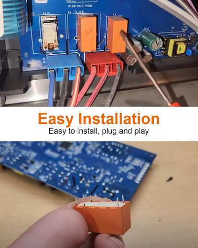 6Pins 12VDC 16A Power Relay Replace RZHH-1A4-D012, for Household Appliances Automotive Electronics HVAC Systems, 2Pcs in Saudi Arabia