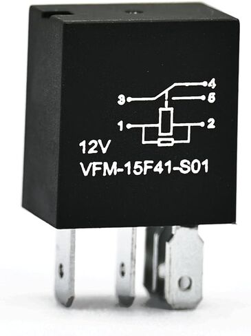 Automotive Relay 1 Packs VFM-15F41-S01, V23074-A1001-A403 Relay 12V 20/10A 5 Pins in Saudi Arabia
