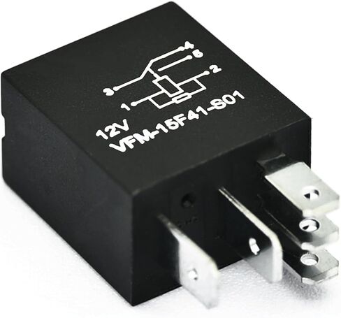 Automotive Relay 1 Packs VFM-15F41-S01, V23074-A1001-A403 Relay 12V 20/10A 5 Pins in Saudi Arabia