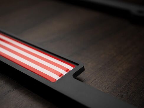 American Flag License Plate Frame Cover Tag Bracket USA Pride Patriotic (Blackout Edition) in Saudi Arabia
