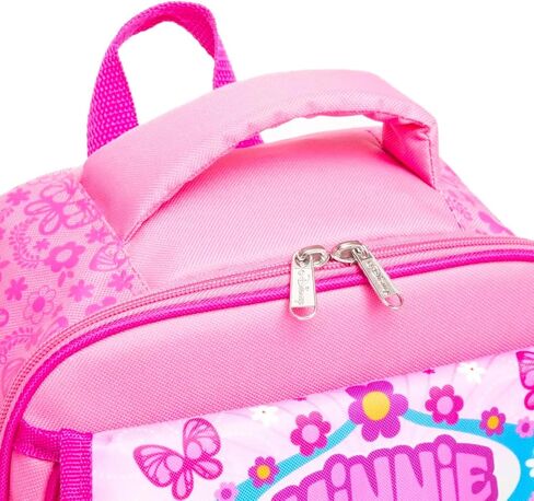 حقيبة ظهر Disney Minnie Mouse للفتيات - حزمة مع حقيبة مدرسية 15 بوصة بالإضافة إلى زجاجة ماء ، ملصقات ، المزيد | حقيبة ظهر ميني ماوس للفتيات ، الأطفال in Kuwait