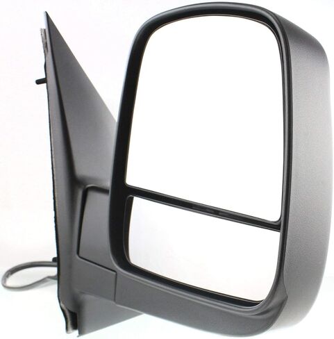 Garage-Pro Driver & Passenger Side Power Heated Mirrors for Chevrolet Express 2500 Express 3500 GMC Savana 3500 Savana 2500 2008-2023 With Spotter Glass; Without Signal Light Textured in Saudi Arabia