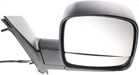 Garage-Pro Driver & Passenger Side Power Heated Mirrors for Chevrolet Express 2500 Express 3500 GMC Savana 3500 Savana 2500 2008-2023 With Spotter Glass; Without Signal Light Textured in Saudi Arabia