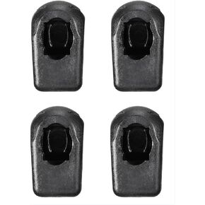 4pcs m8 thread thread gas strut connector jiont nylon end mettings for for 10mm ball socket ، swate swate shock lift jiont connector (black) in Kuwait