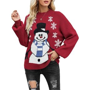Zeagoo Sweaters for Women 2024 Fashion Trendy Long Sleeve Turtleneck Pullover Lantern Knit Sweater Tops in Kuwait