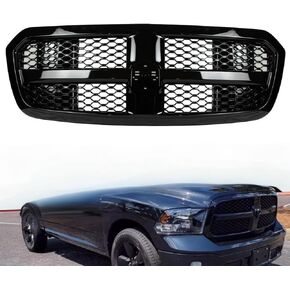 Gloss Black Grille Grille Grille Grill لعام 2013 2014 2015 2015 2017 2018 RAM 1500/2019 2020 RAM 1500 Classic in Kuwait