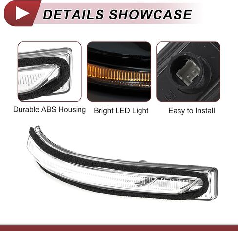 1 PC Car Mirror Light Light Light for Kia Niro 2017-2020 Right No.87623G5000 Black Clear Blastic in Saudi Arabia