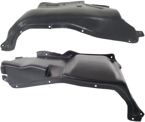 KarParts360 For Volkswagen Beetle 2006 2007 2008 2009 2010 Engine Splash Shields Driver And Passenger Side | Pair | Under Cover | Replacement For VW1228131, VW1228130 | 1C0825250M, 1C0825245N in Saudi Arabia