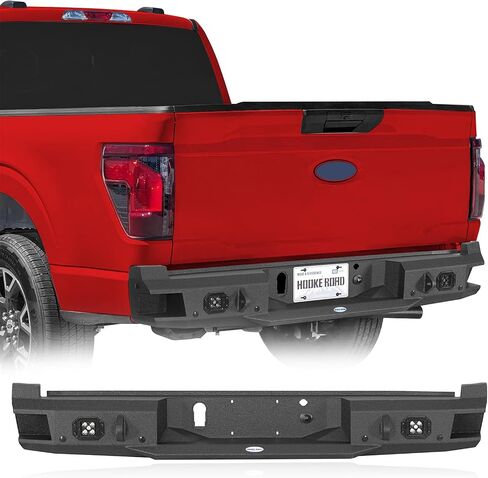 Hoke Road Guardian 21-25 F150 المصد الخلفي لعام 2021 2022 2023 2024 2025 فورد F-150 بيك آب (استبعاد Raptor & Tremor) ، زاحف الصخ in Saudi Arabia