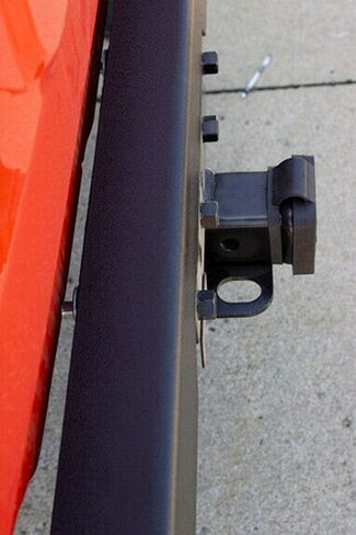 FB22135 Rear Bumper Fits Jeep Wrangler Black in Saudi Arabia