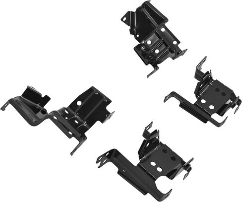 HECASA 4PC الأمامي الصمام الوفير متوافق مع 2011-2014 GMC Sierra 2500 3500 HD PUMPER RIGERTING INNER BRACKET BRACKET INNER GM1063103 GM1062102 GM1062103 GM1063102 in Kuwait