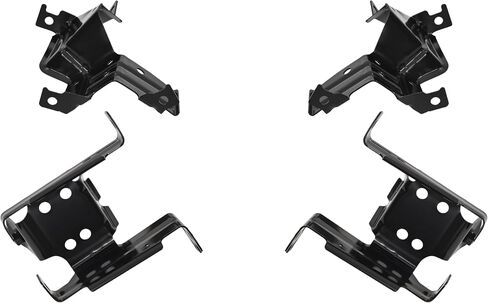 HECASA 4PC الأمامي الصمام الوفير متوافق مع 2011-2014 GMC Sierra 2500 3500 HD PUMPER RIGERTING INNER BRACKET BRACKET INNER GM1063103 GM1062102 GM1062103 GM1063102 in Kuwait