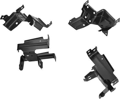HECASA 4PC الأمامي الصمام الوفير متوافق مع 2011-2014 GMC Sierra 2500 3500 HD PUMPER RIGERTING INNER BRACKET BRACKET INNER GM1063103 GM1062102 GM1062103 GM1063102 in Kuwait
