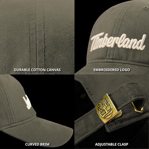 Timberland Midland Beach Men's Baseball Cap, Soft Cotton, Adjustable, Lightweight & Stylish Hat for Outdoor Activities in Kuwait