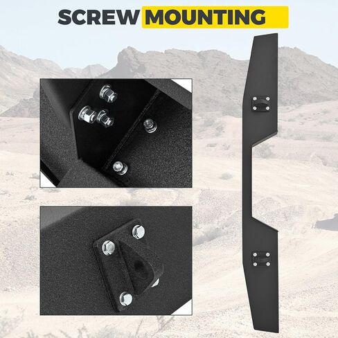 KUAFU Rear Step Bumper Compatible with 1994-2002 Dodge Ram 1500 2500 Powder Coated Black in Saudi Arabia