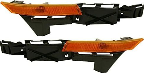 Garage-Pro Bumper Retainer Brace Bracket Set Compatible With 2006-2009 Ford Fusion, Fits 2006-2009 Mercury Milan, For Models With Side Marker Light, Front Driver and Passenger Side in Saudi Arabia