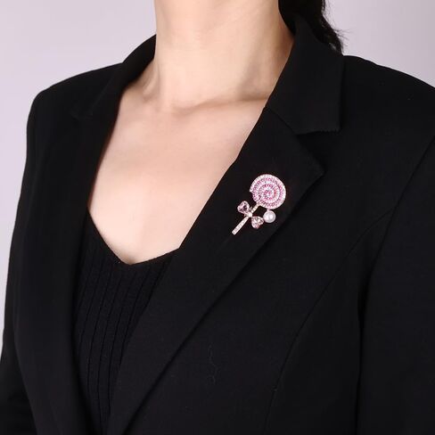 Unique Sparkling Shawl Brooch Pins for Women - Personalized Stylish Pattern Design Jewelry Brooch for Sweaters Accessory for Women's Cardigan & Party Outfits in Kuwait