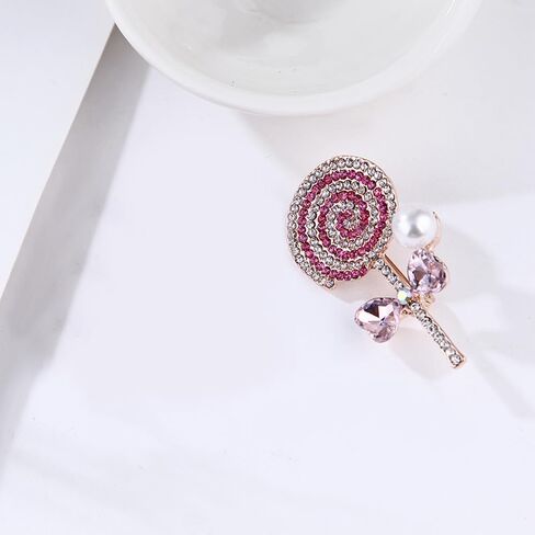 Unique Sparkling Shawl Brooch Pins for Women - Personalized Stylish Pattern Design Jewelry Brooch for Sweaters Accessory for Women's Cardigan & Party Outfits in Kuwait