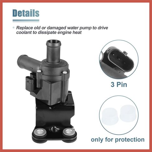 ACROPIX Car Engine Cooling Water Pump Assembly No.DS7G8C419CB for Ford Escape 1.5L 2017-2019 Car Parts in Saudi Arabia