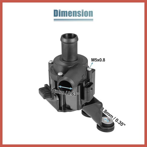 ACROPIX Car Engine Cooling Water Pump Assembly No.DS7G8C419CB for Ford Escape 1.5L 2017-2019 Car Parts in Saudi Arabia