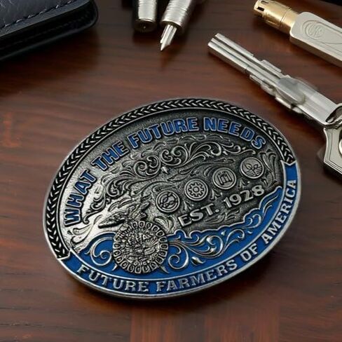 Montana Silversmiths Future Farmers of America FFA كن مشبك حزام الموقف المستقبلي in Kuwait