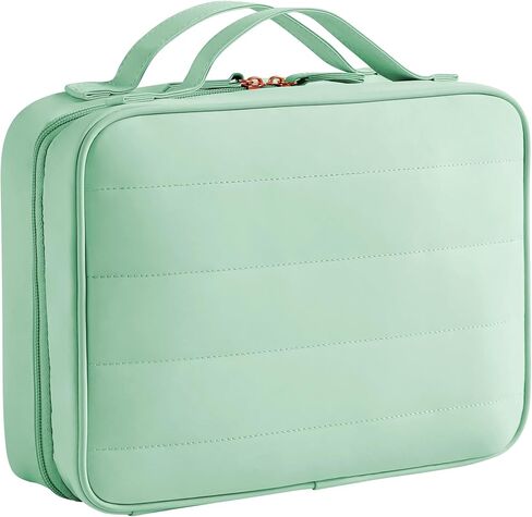 Toiletry Bag, Travel Bag for Women & Men, Portable Cosmetic Bag with Hanging Hook, Durable, Waterproof for Shampoo, Makeup, Essentials, Toiletries Acessories (Black) in Saudi Arabia