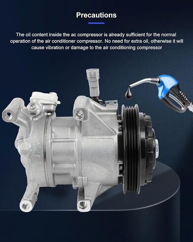ضاغط ECCPP A/C مع القابض 2012-2018 مناسب لتويوتا ياريس 1.5L ضاغط AC التبريد القوي in Saudi Arabia