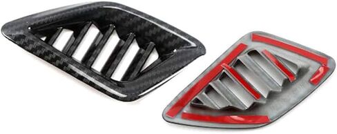Dashboard Air Vent Air-Conditioner Wind Outlet Cover Frame Trim for 10th Gen Honda Accord 2018 2019 2020 2021 2022, ABS Carbon Fiber in Kuwait