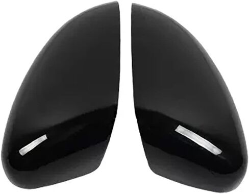 Car Accessories Fit For Honda Accord 10Th 11th 2018 2019 2020 2021 2022 2023 2024 2025 Exterior Car Door Side Rearview Mirror Cover Trims (Black) ABS 2 PCS in Saudi Arabia