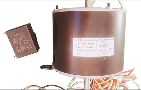 مجموعة محرك مروحة Geluoxi 115V AC 3 سرعة 1650 دورة في الدقيقة للبطريق الثاني Genteq F48ae48A61 3314471.011 in Saudi Arabia