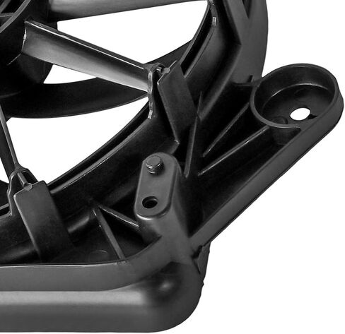 Auto Dynasty CH3115184 OE Style Dual Radiator Cooling Fan Shroud Assembly Compatible with Dodge Charger Challenger 06-18 in Saudi Arabia