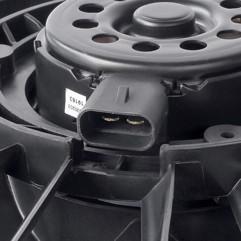 Auto Dynasty CH3115184 OE Style Dual Radiator Cooling Fan Shroud Assembly Compatible with Dodge Charger Challenger 06-18 in Saudi Arabia