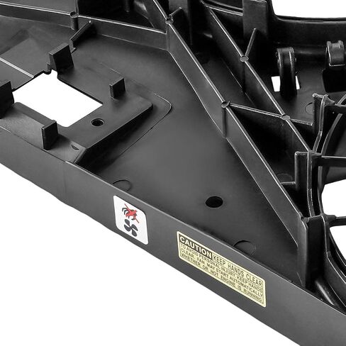 Auto Dynasty CH3115184 OE Style Dual Radiator Cooling Fan Shroud Assembly Compatible with Dodge Charger Challenger 06-18 in Saudi Arabia