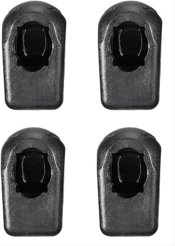 4pcs m8 thread thread gas strut connector jiont nylon end mettings for for 10mm ball socket ، swate swate shock lift jiont connector (black) in Kuwait