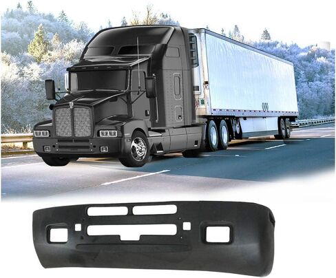 منتجات MyTee Products الوفير الأمامية متوافقة مع Kenworth T600a 1986-2008 - تعزيز الغطاء النهائي للواجهة الأمامية السوداء الشاقية لشاحنات شبه - يحل محل K0641591 ، 564.5901 in Saudi Arabia