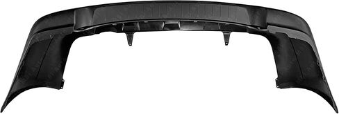 MBI AUTO - Primered, Rear Bumper Cover for 2004 2005 2006 2007 Toyota Highlander 04-07, TO1100231 in Saudi Arabia