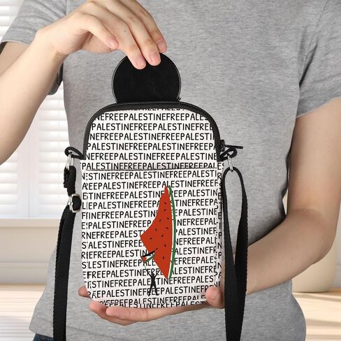 Jniap Free Valestine Crossbody Bag Free Perial Fertine Gifts Watermelon Persine Bag Perse Flag Flag in Kuwait