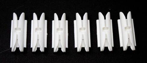 JSP Manufacturing Aftermarket Headliner Bow Side Mounting Plastic Snap Clip Compatible with GMK4012532682 4012532682 1967-1974 GM A F X Body (6) in Kuwait