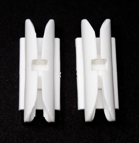 JSP Manufacturing Aftermarket Headliner Bow Side Mounting Plastic Snap Clip Compatible with GMK4012532682 4012532682 1967-1974 GM A F X Body (6) in Kuwait