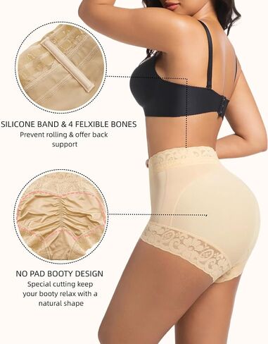 Fajas Colombianas Shorts Shapewear Tummy Control Body Shaper for Women Compression Panties Mid Waisted Control Briefs in Saudi Arabia