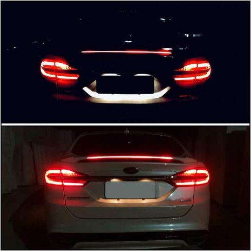 Spoiler Trunk متوافق مع 2013-2020 Ford Fusion ، Trunk Spoiler Wing Gloss Black ABS من Ikon Motorsports in Saudi Arabia
